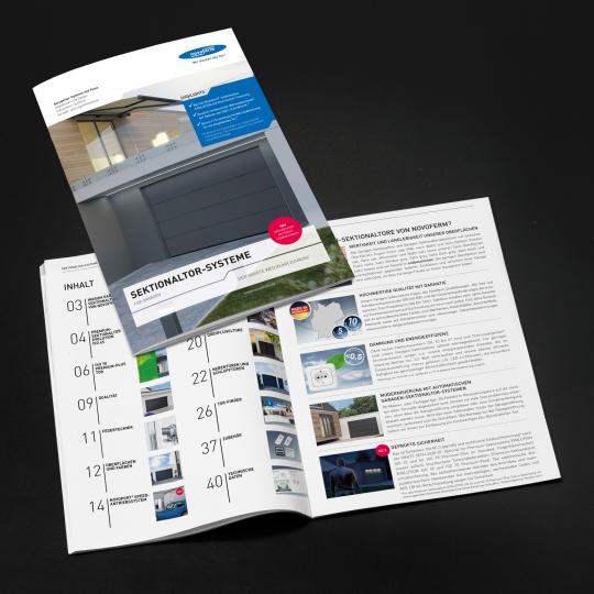 Sektionaltor Broschüre